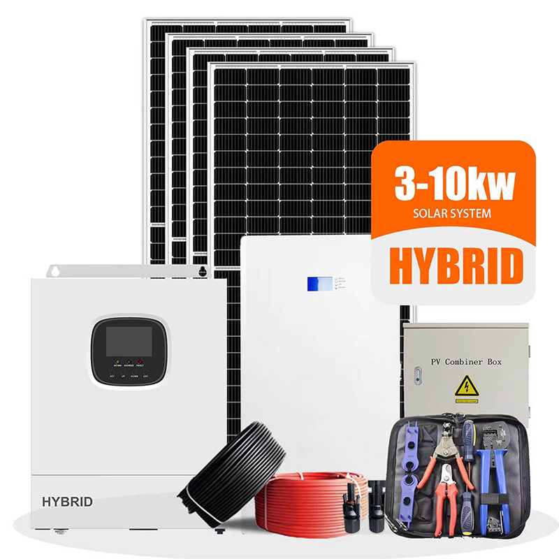 Outdoor Power Kit - Hybrid-Solaranlagen-Set 1000W 3KW 5KW 8KW 10KW
