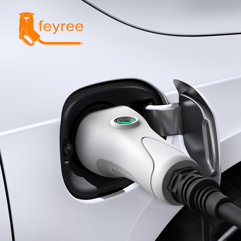 Outdoor Power Plug - Feyree V2L Kabel Elektroauto Seitenauslass-Stecker EV-Ladegerät