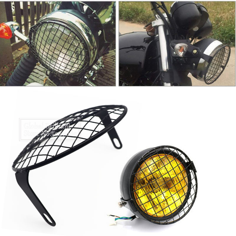 Outdoor Power Xtreme - Universal 7 zoll Retro Stil Motorrad