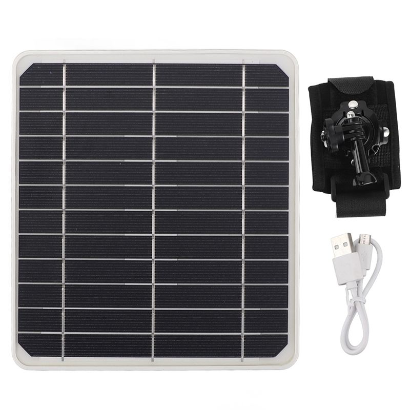 Outdoor Power Kit - B23B Wasserdichtes Solarpanel-Set 20W Tragbares Solarpanel