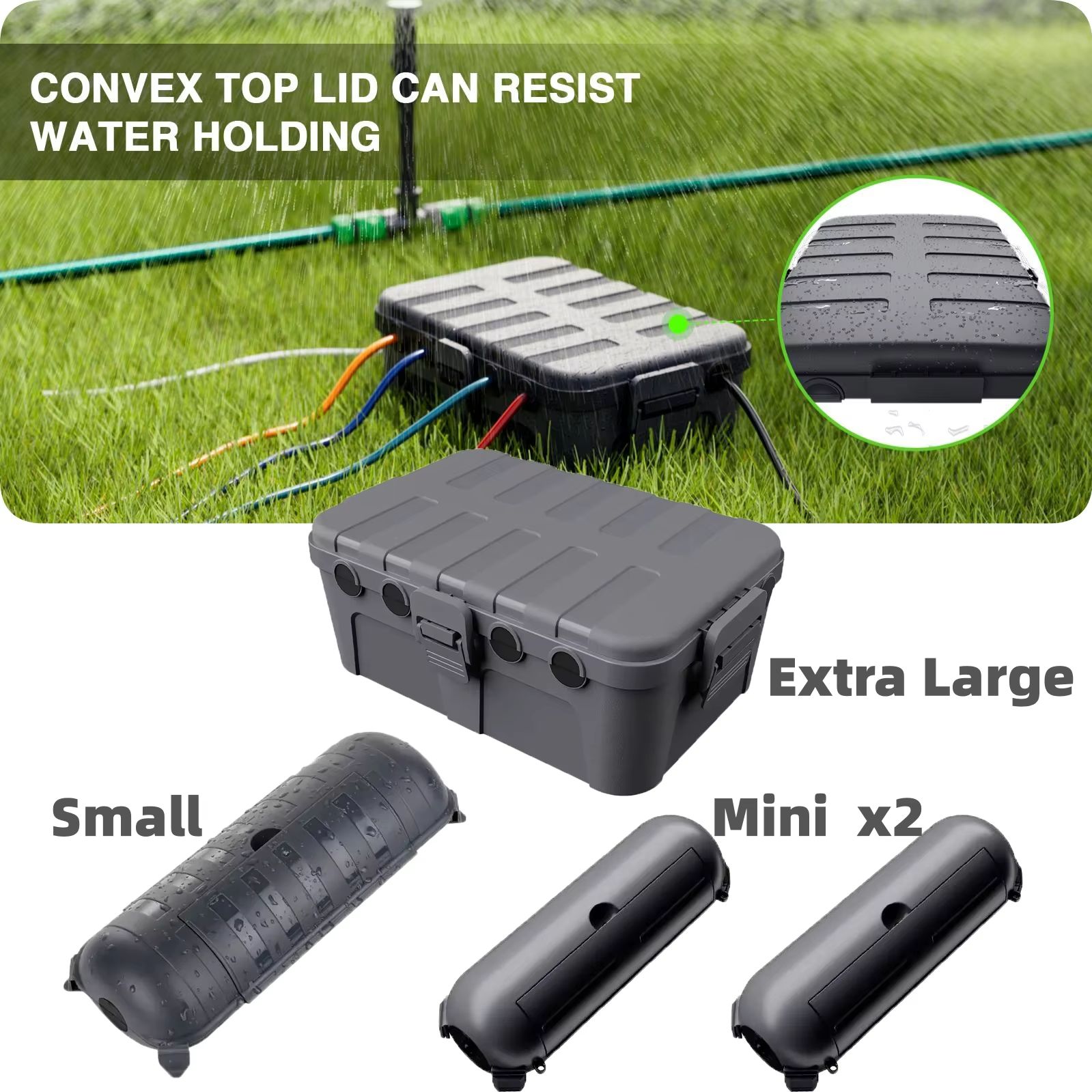Outdoor Power Plug - Große Wetterfeste Outdoor-Elektrobox-Kabelabdeckungen zum Schutz von