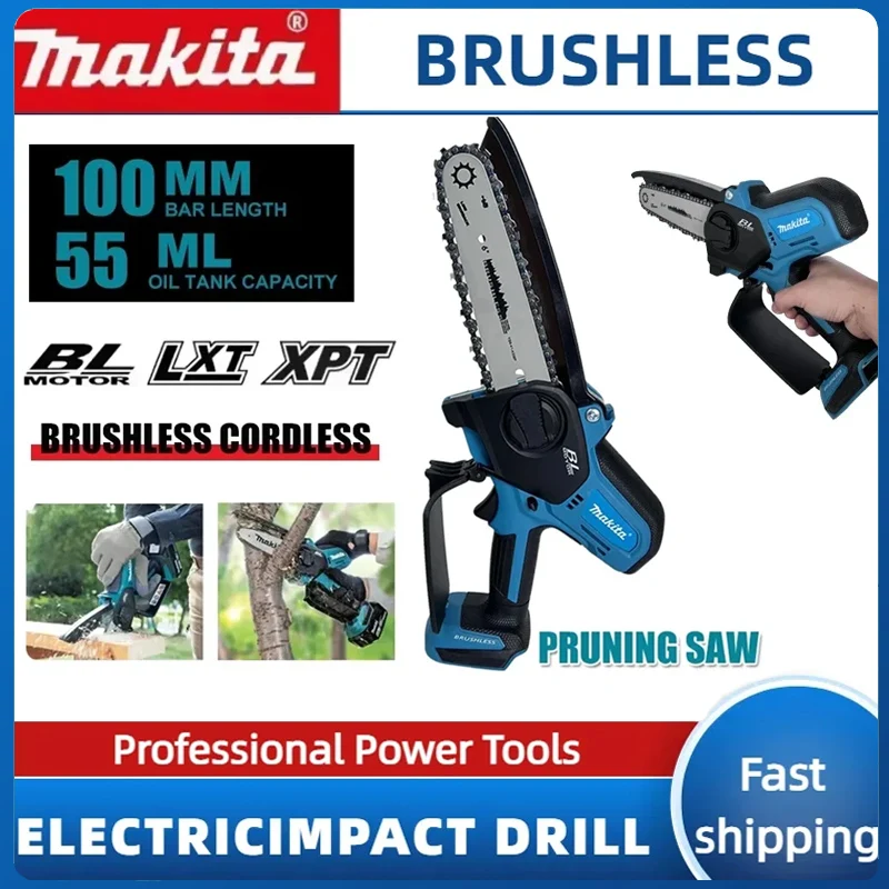 Pole Saw Cordless - Elektrische Kettensäge von Makita, kabellose Astsäge,