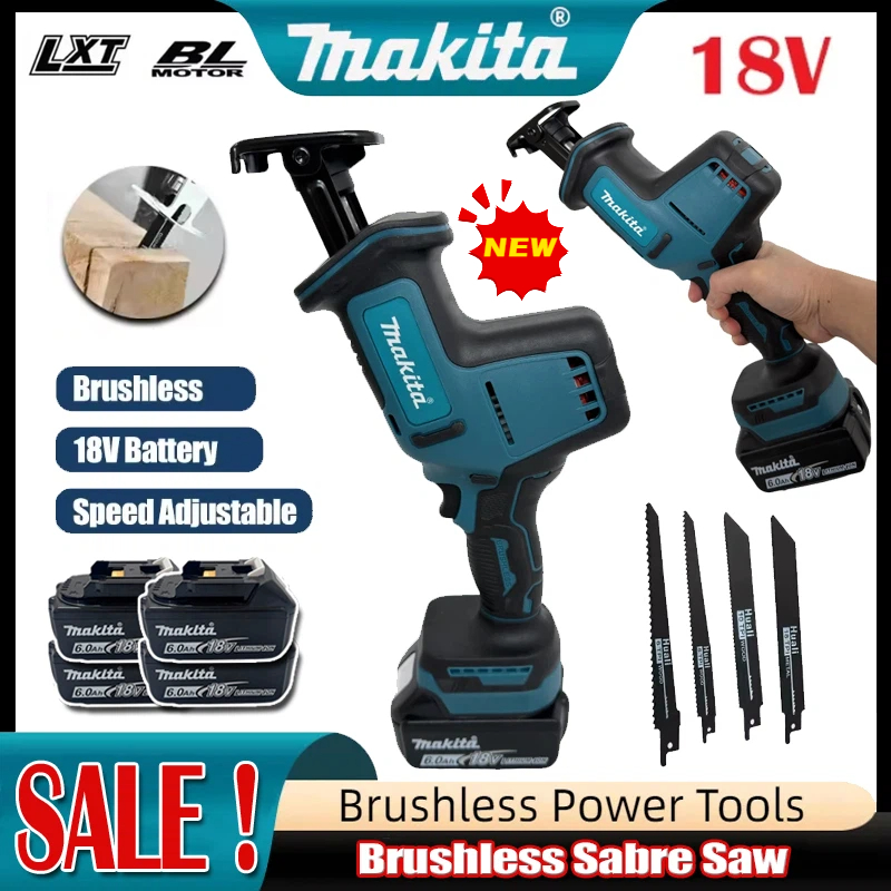Pole Saw Cordless - 2026 Makita Akku-Säbelsäge, bürstenlos, geschwindigkeitsregulierbar, für