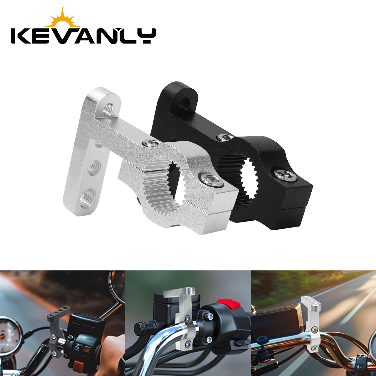 Outdoor Power Xtreme - Motorrad LED Scheinwerfer Halterung 4 Löcher