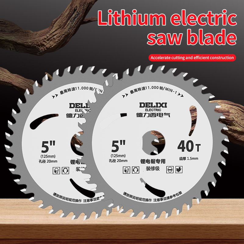 Pole Saw Cordless - 5/5,5/6 Zoll Lithium-Batterie Sägeblatt Holzbearbeitung 24/40