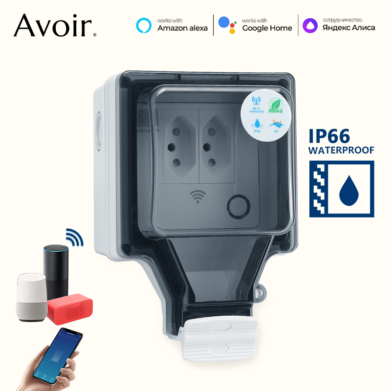 Outdoor Power Outlet Not Working - Avoir Tuya Wifi Smart Steckdose IP66