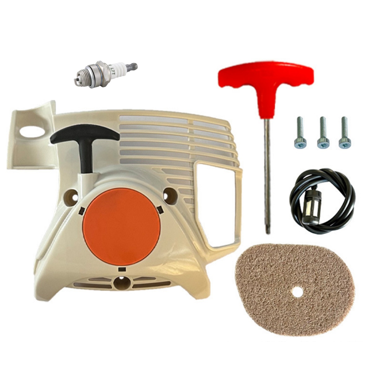 Outdoor Power Kit - Starter-Rückstoß-Pull-Start-Kit für Stihl FS70R FS70 FC70-Modelle