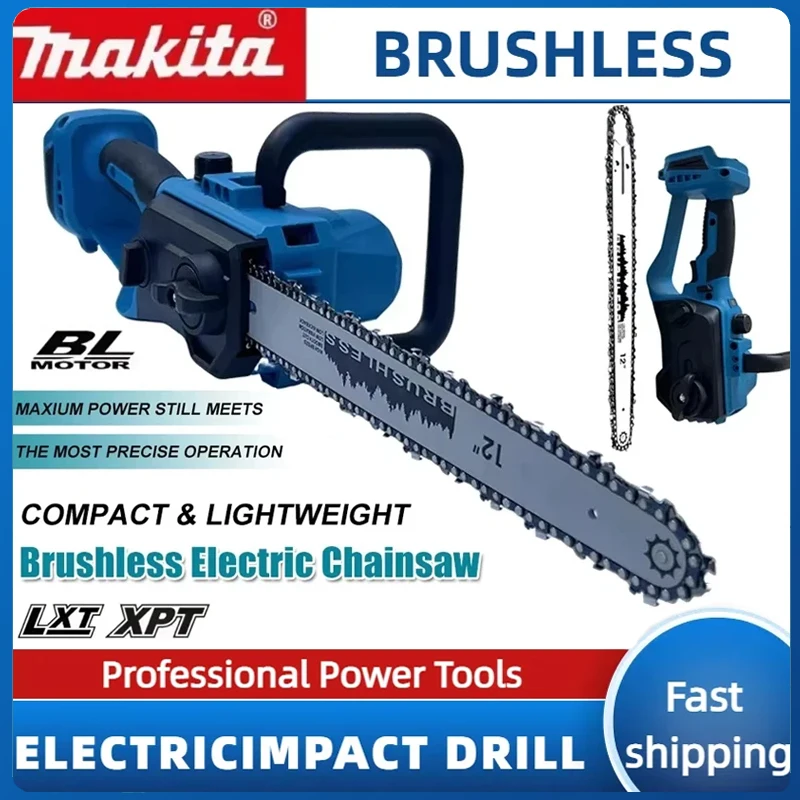 Pole Saw Cordless - Bürstenlose Makita-Kettensäge, 30,5 cm, mit automatischem