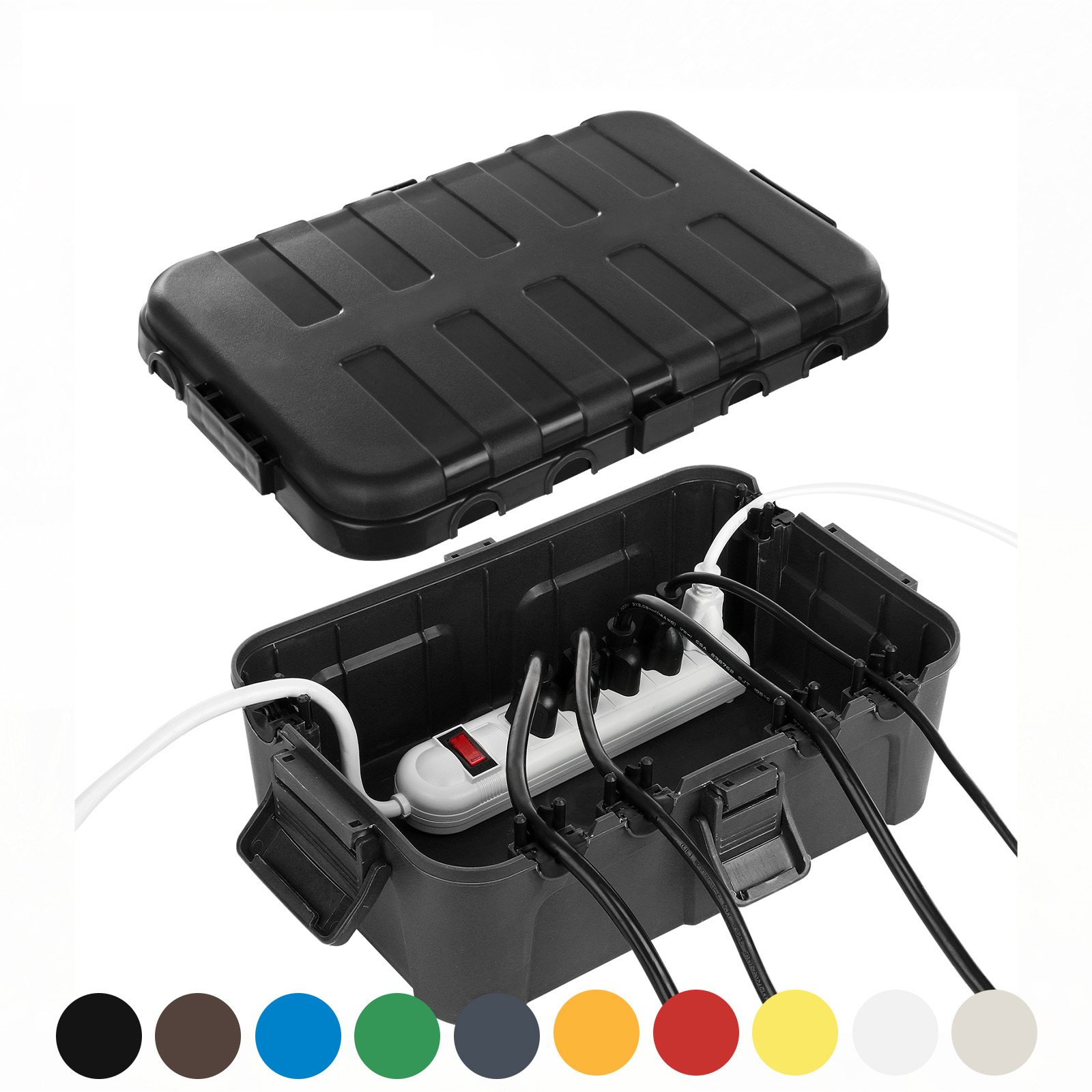 Outdoor Power Plug - Extra große Steckbox für den Außenbereich,