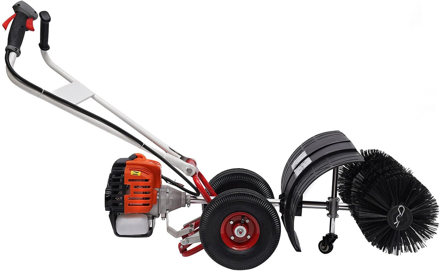 Grasbürsten-Kehrmaschine, 2-Ta – Outdoor Power Broom Bewertung und Preis