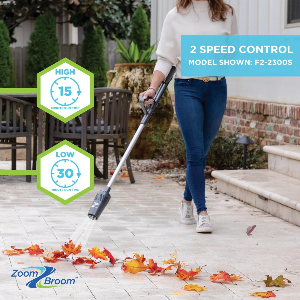 Leichter Luftbesen mit ergonom – Outdoor Power Broom Bewertung und Preis