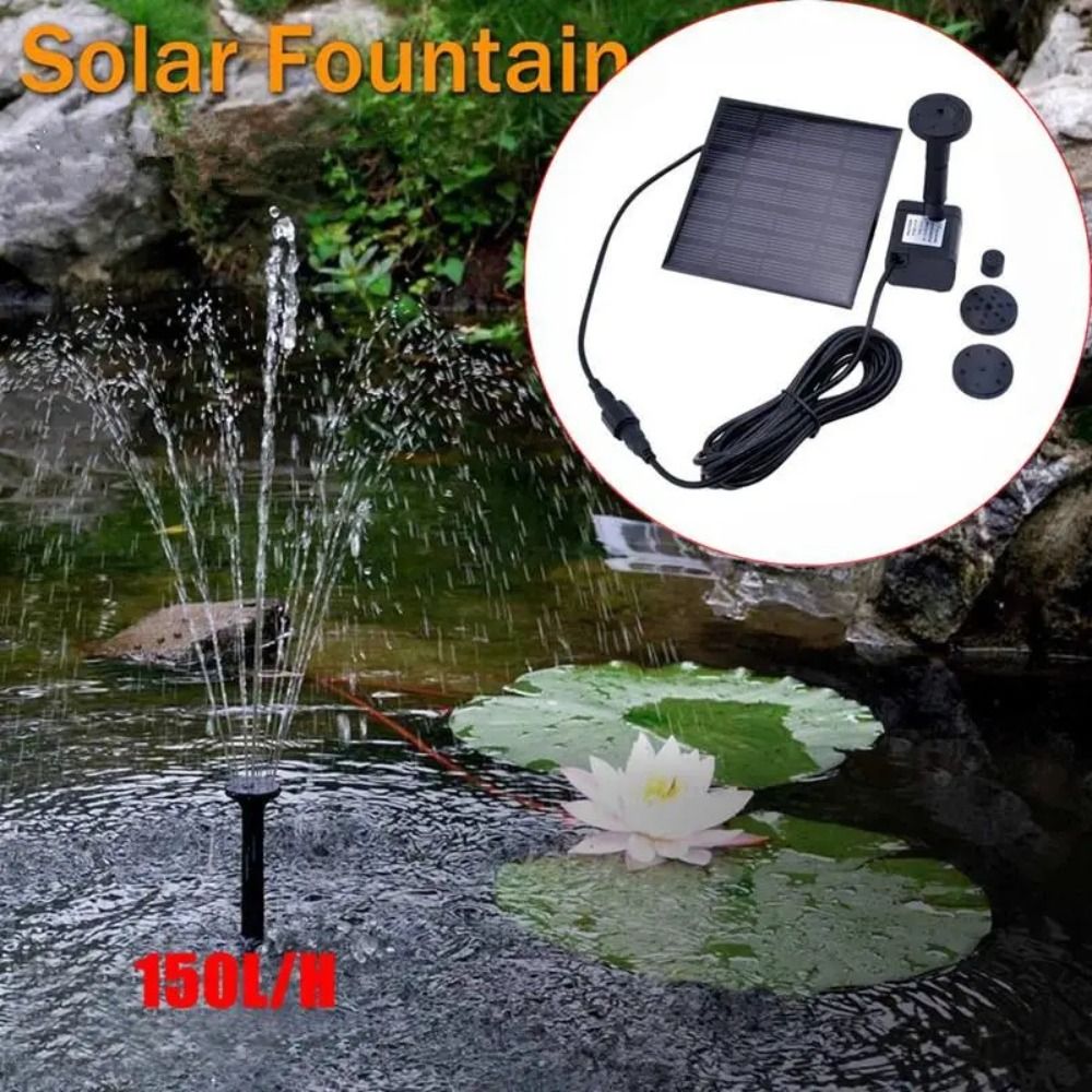 1,4 w Mini Solar brunnen pumpe – Outdoor Power Kit Bewertung und Preis