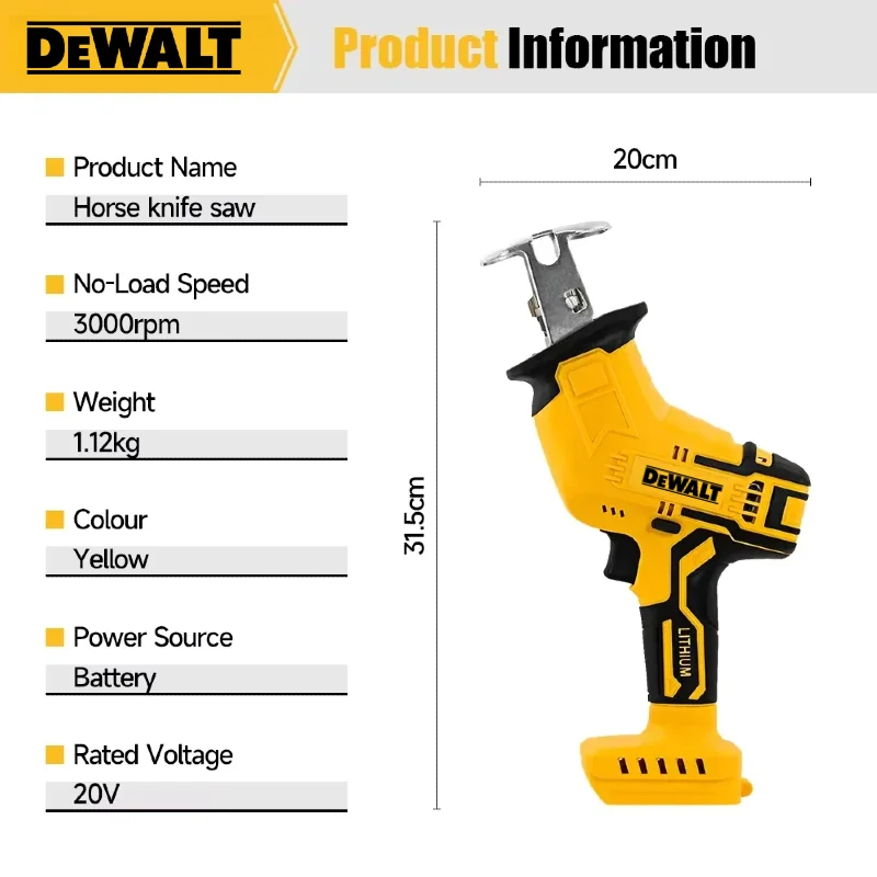 Dewalt Bürstenlose Säbelsäge 2 – Pole Saw Cordless Bewertung und Preis