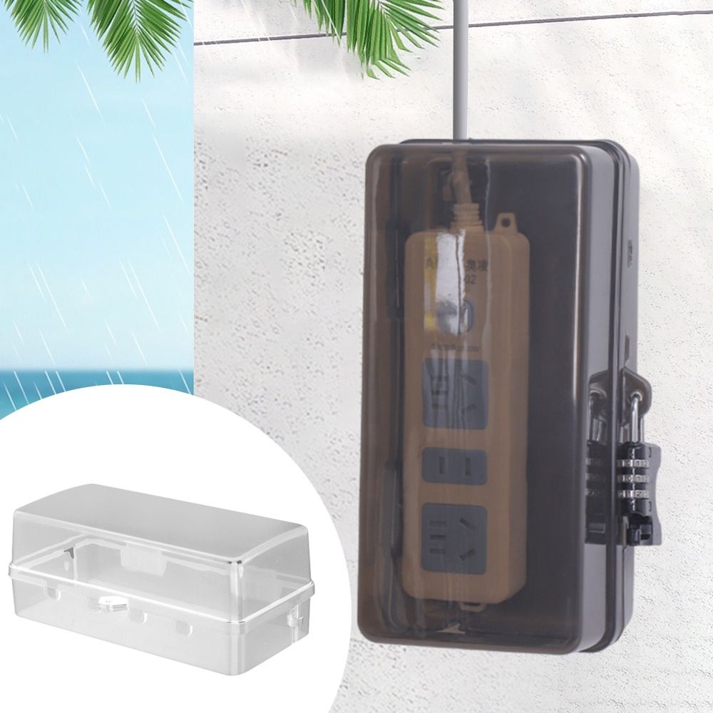 Robuste Kunststoff-Steckerbox, – Outdoor Power Plug Bewertung und Preis