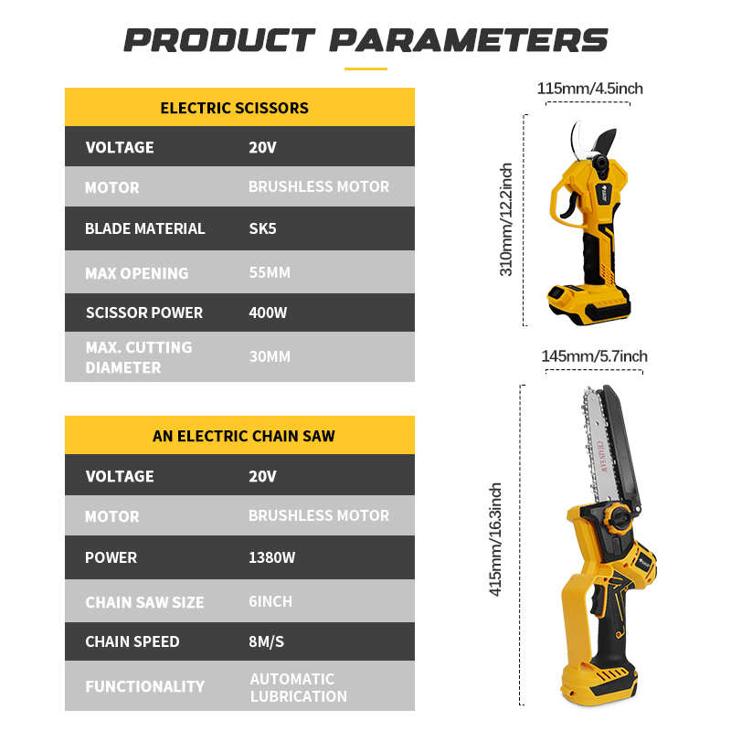 Bürstenlose 6 Zoll Elektrische – Pole Saw Cordless Bewertung und Preis